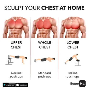 Pushup for upper chest development sale